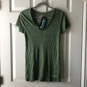 MooseJaw Light Tee- Green. Never Worn-Tag On